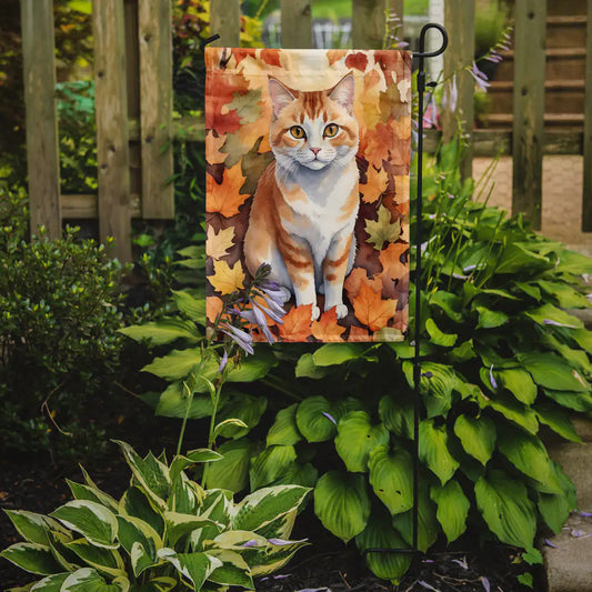 Manx Cat Fall Banner/Flag