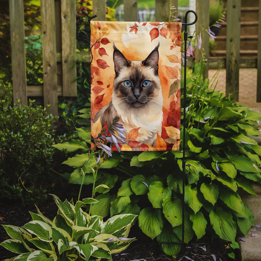 Birman Cat Fall Banner/Flag