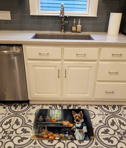 Australian Terrier Fall Memory Foam Kitchen Mat
