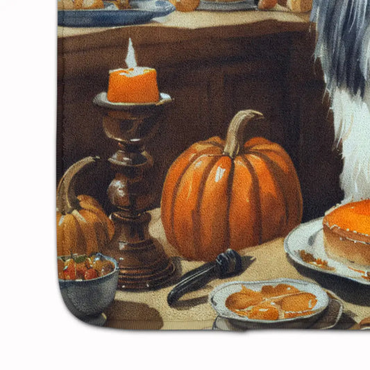 Havanese Fall Memory Foam Kitchen Mat