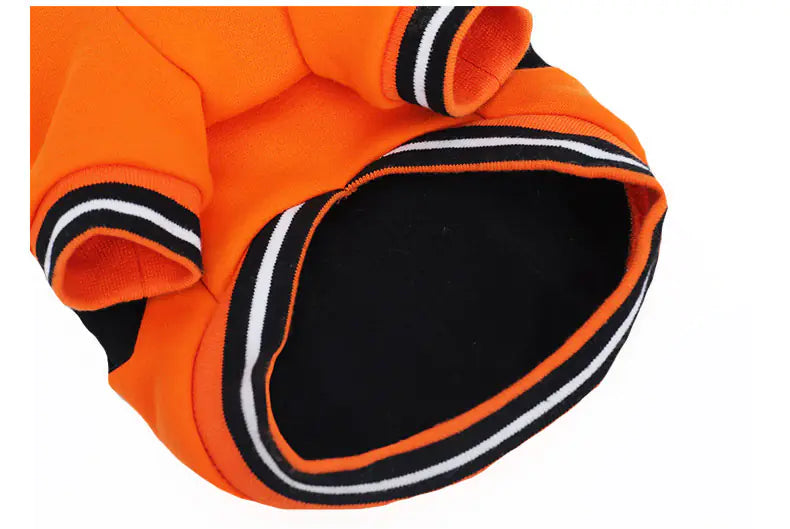 Pumpkin Hoodie for Small Pets