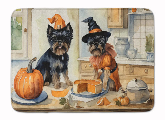 Affenpinscher Fall Memory Foam Kitchen Mat