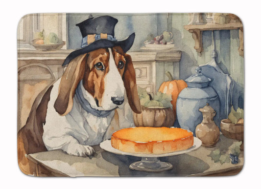 Basset Hound Fall Memory Foam Kitchen Mat
