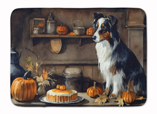 Australian Shepherd Fall Memory Foam Kitchen Mat
