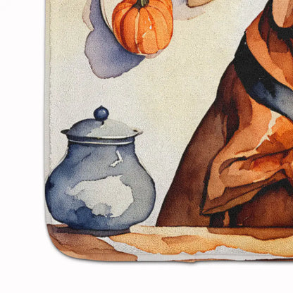 Vizsla Fall Memory Foam Kitchen Mat