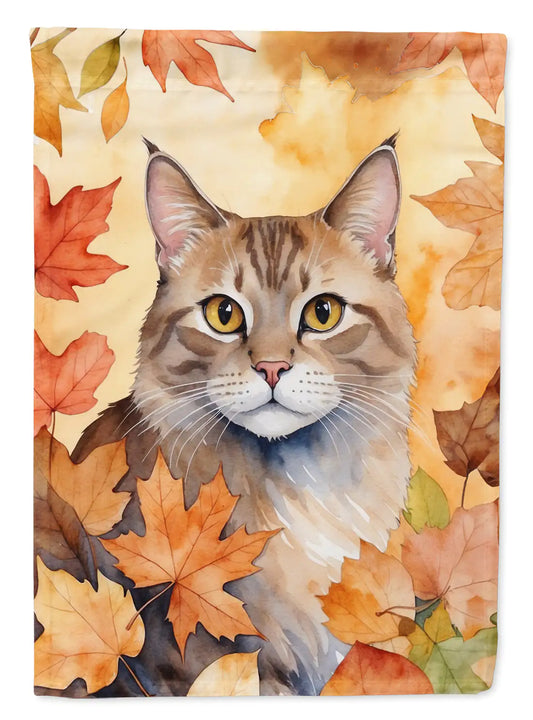 Dwelf Cat Fall Banner/Flag