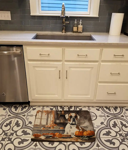 Boxer Fall Memory Foam Kitchen Mat