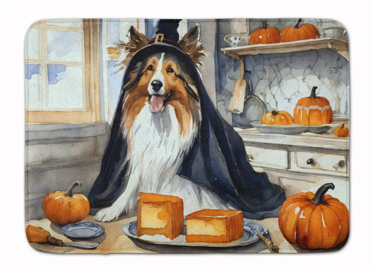 Sheltie Fall Memory Foam Kitchen Mat