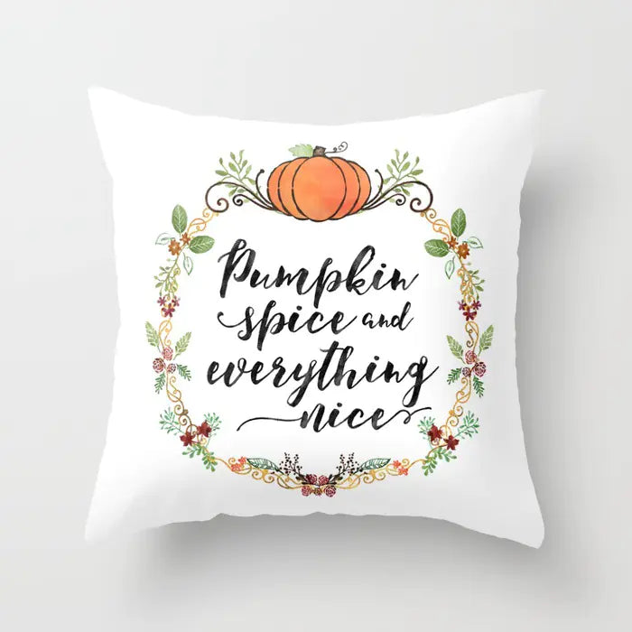 Seasonal Decorative Pillow Cushion Cover