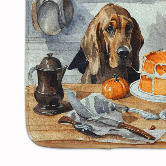 Bloodhound Fall Memory Foam Kitchen Mat