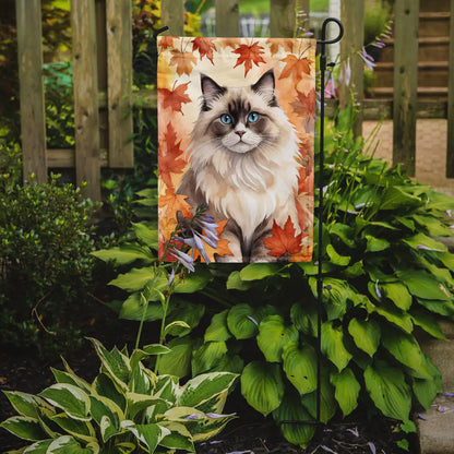 Ragdoll Cat Fall Banner/Flag