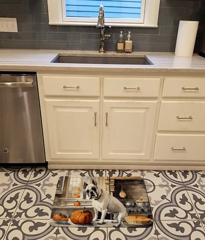 Boxer Fall Memory Foam Kitchen Mat