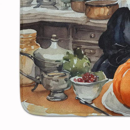 Pomeranian Fall Memory Foam Kitchen Mat