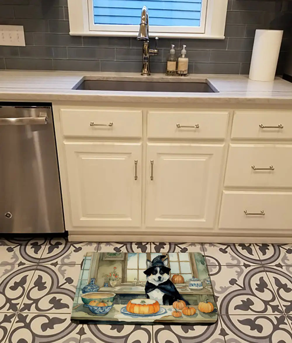Akita Fall Memory Foam Kitchen Mat
