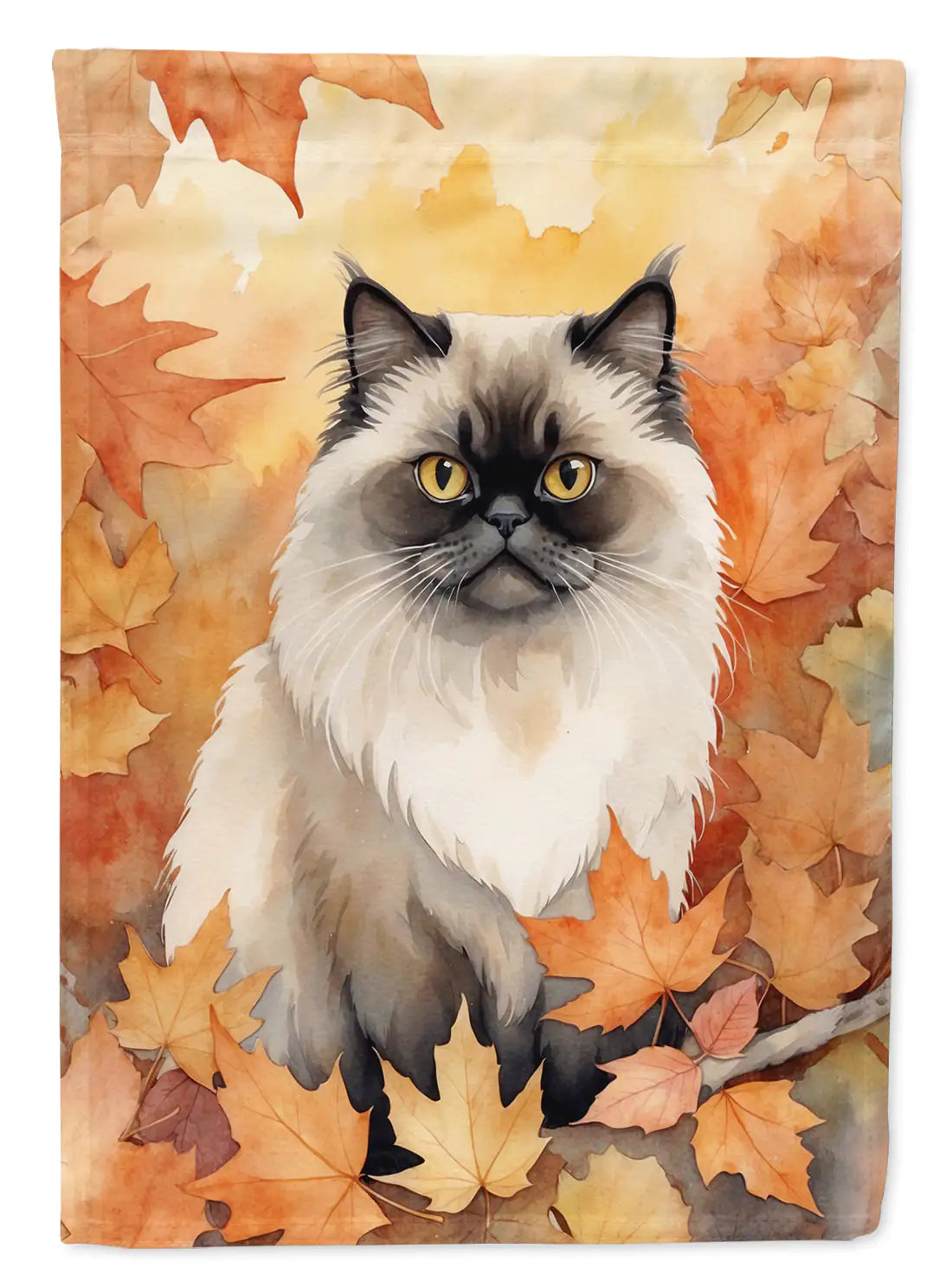 Himalayan Cat Fall Banner/Flag