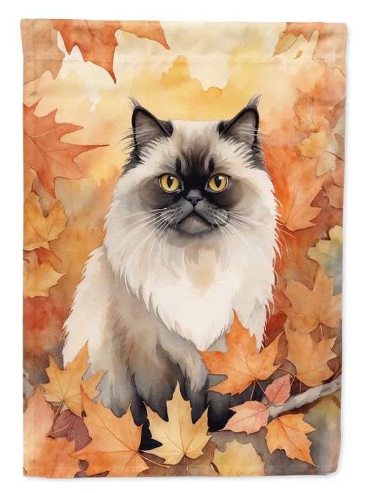 Himalayan Cat Fall Banner/Flag