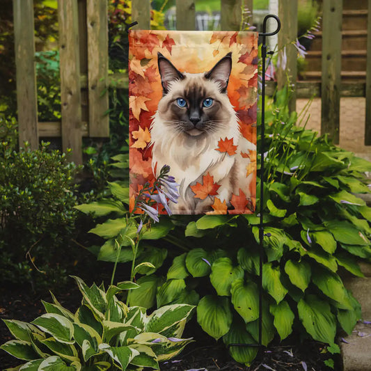 Balinese Cat Fall Banner/Flag