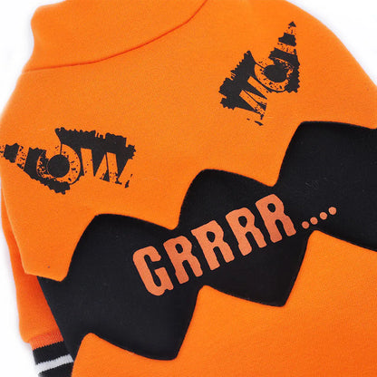 Pumpkin Hoodie for Small Pets