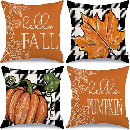 4pcs Linen Pillow Covers