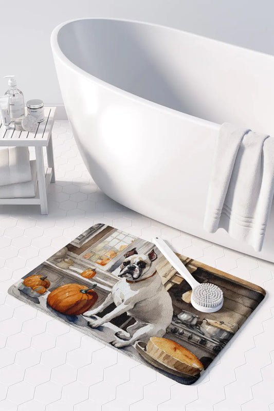 Boxer Fall Memory Foam Kitchen Mat