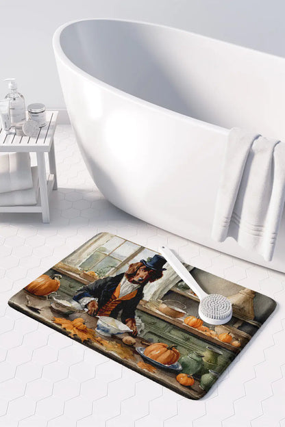 Irish Setter Fall Memory Foam Kitchen Mat
