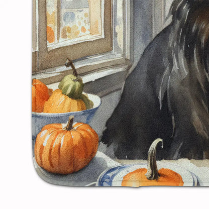 Belgian Sheepdog Fall Memory Foam Kitchen Mat