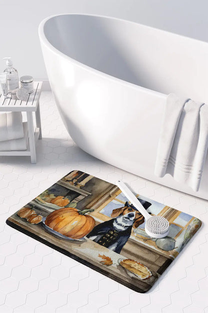 Beagle Fall Memory Foam Kitchen Mat