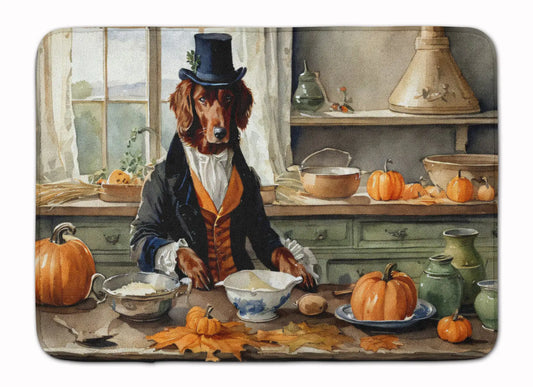 Irish Setter Fall Memory Foam Kitchen Mat
