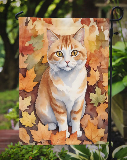 Manx Cat Fall Banner/Flag
