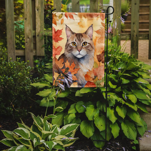 Dwelf Cat Fall Banner/Flag