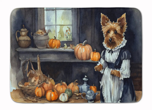 Australian Terrier Fall Memory Foam Kitchen Mat