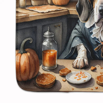 Basset Hound Fall Memory Foam Kitchen Mat