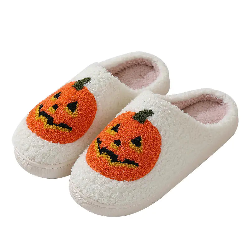 Unisex Pumpkin House Shoes