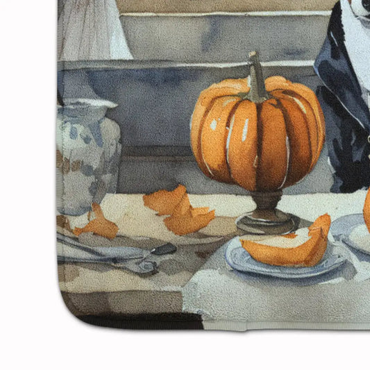 Basenji Fall Memory Foam Kitchen Mat