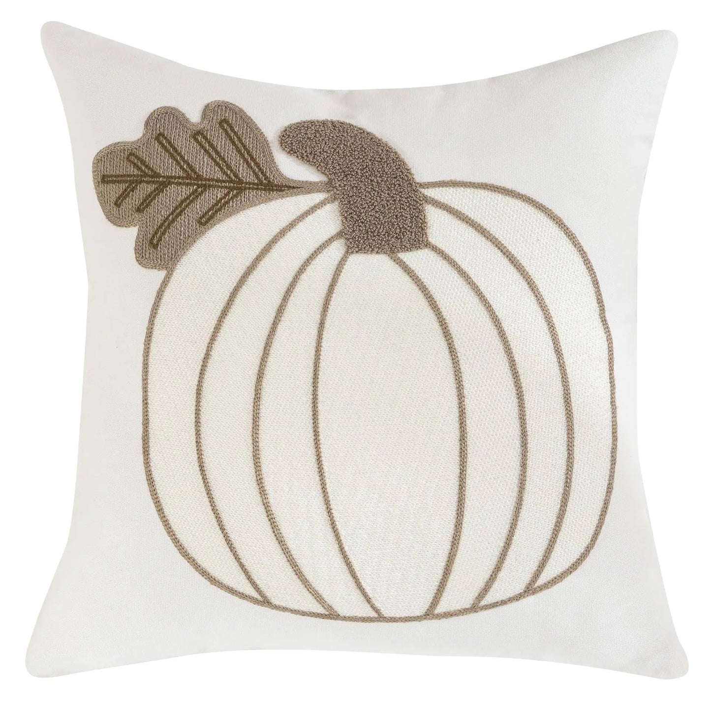 Embroidered Pillow Cover