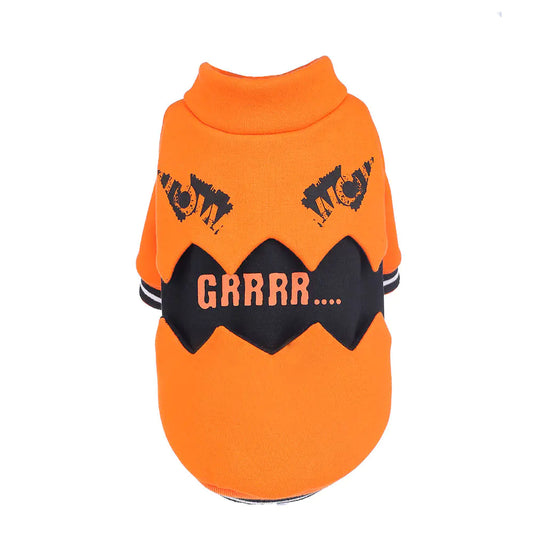 Pumpkin Hoodie for Small Pets